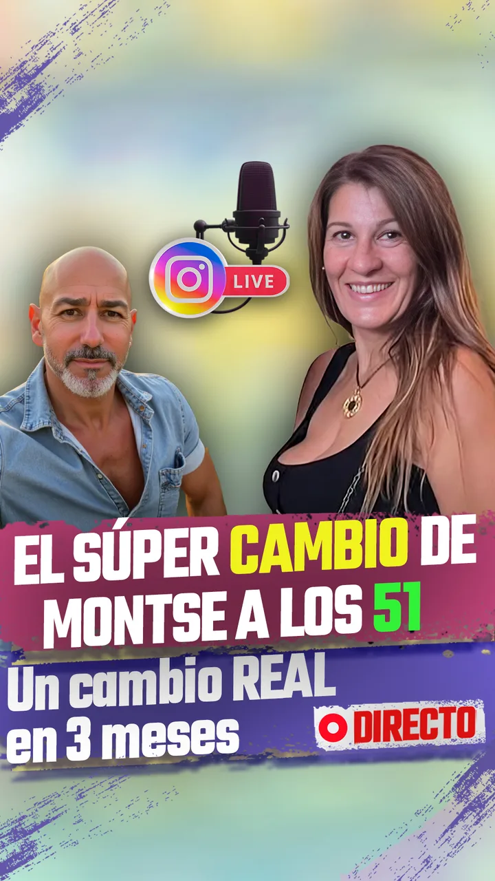 Jonathan y Montse durante su entrevista